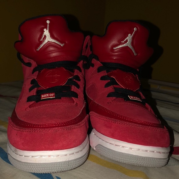 Jordan sun of mars basketball shoes red - Picture 2 of 4